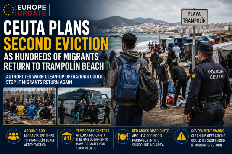 Ceuta migrant eviction