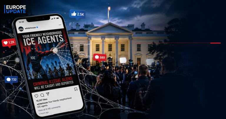 White House Spider-Man ICE post